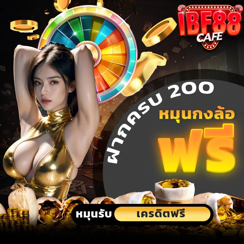 ibf888 ฝาก200 หมุนกงล้อฟรี